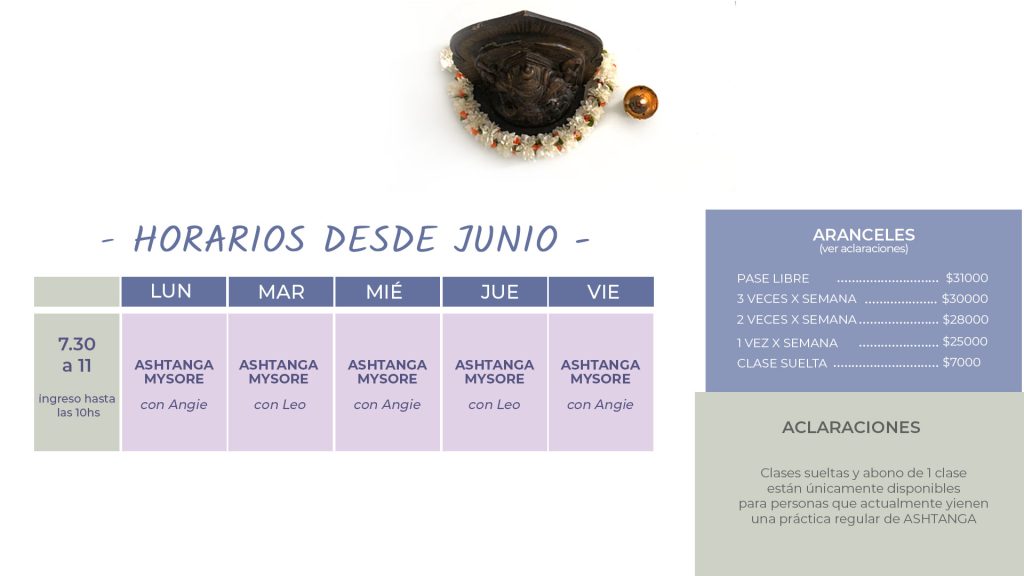 Horarios junio pc